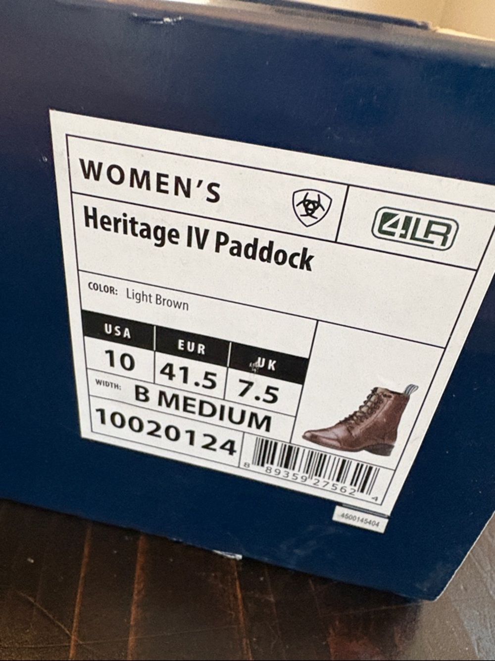 Ariat heritage IV paddock boots - Picture 2 of 4